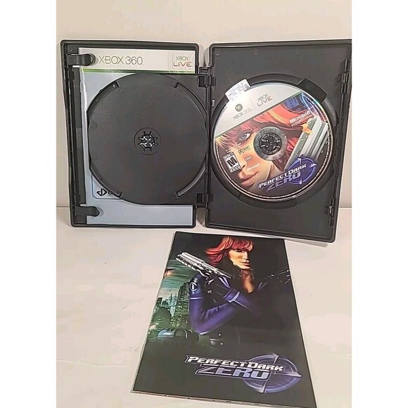 Xbox 360 Perfect Dark Zero Limited Collector's Edition SteelBook CIB Tested - Picture 5 of 6
